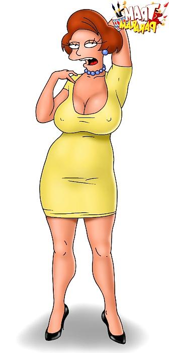 15P 7 - Busty cartoon moms fucks like real