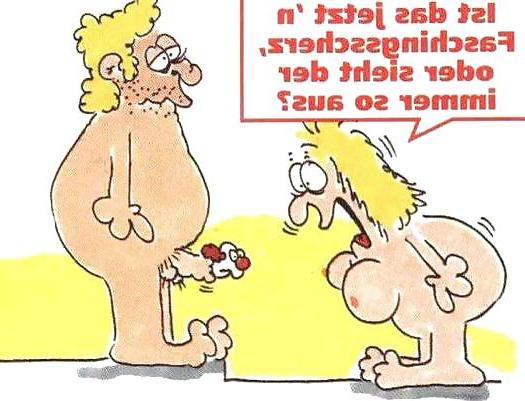 25P Sex Karikatur  gemischt