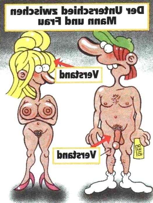 25P Sex Karikatur  gemischt