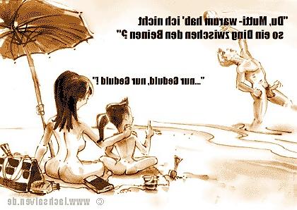 25P Sex Karikatur  gemischt