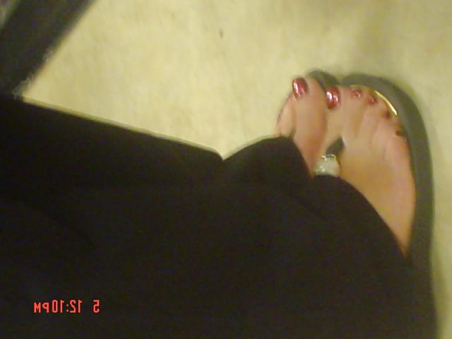 25P Feet in public