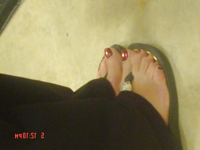25P Feet in public