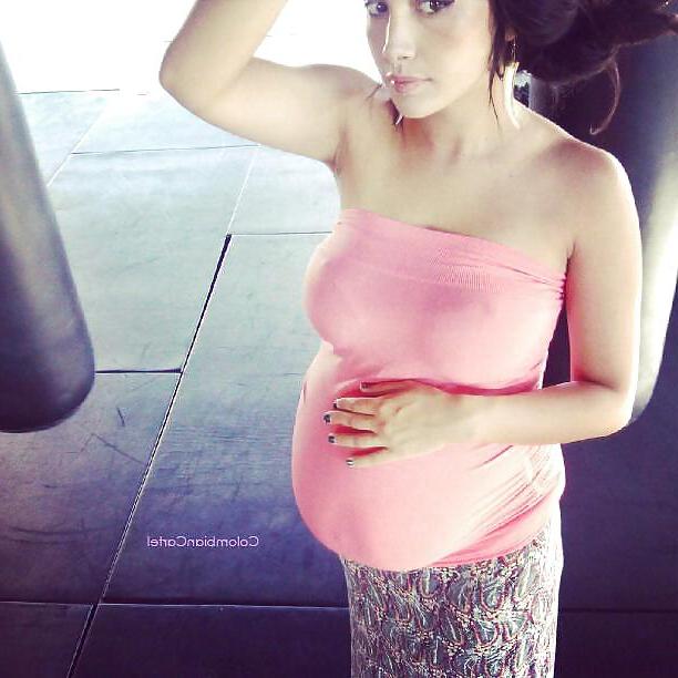 25P Huge Pregnant Belly 2