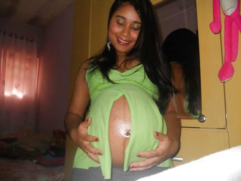 25P Huge Pregnant Belly 2