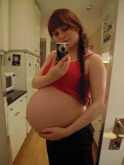 25P Huge Pregnant Belly 2