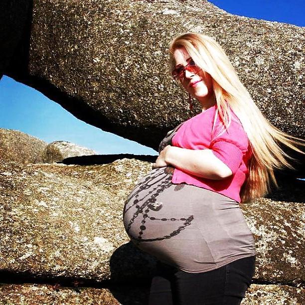 25P Huge Pregnant Belly 2