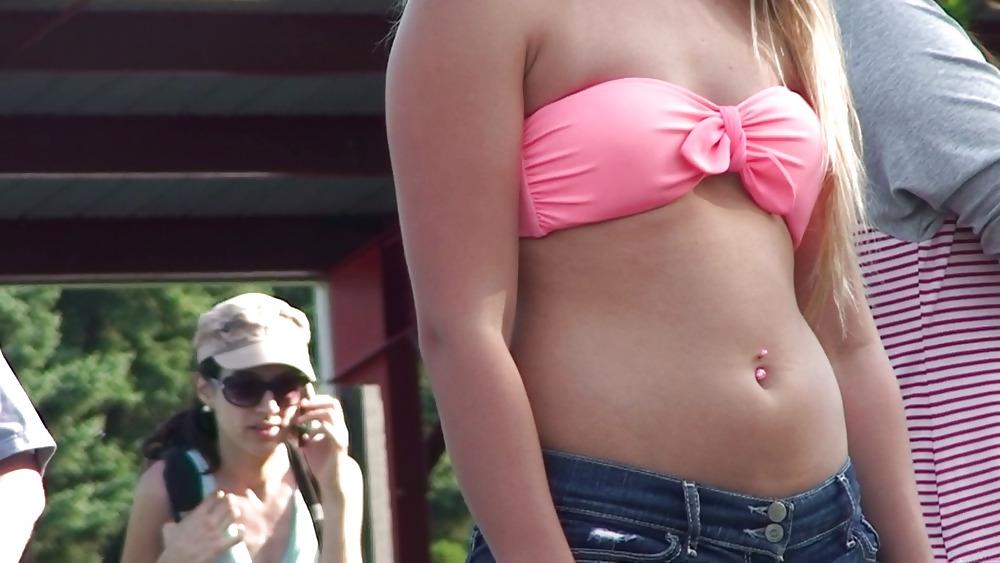 23P Candid Short Shorts