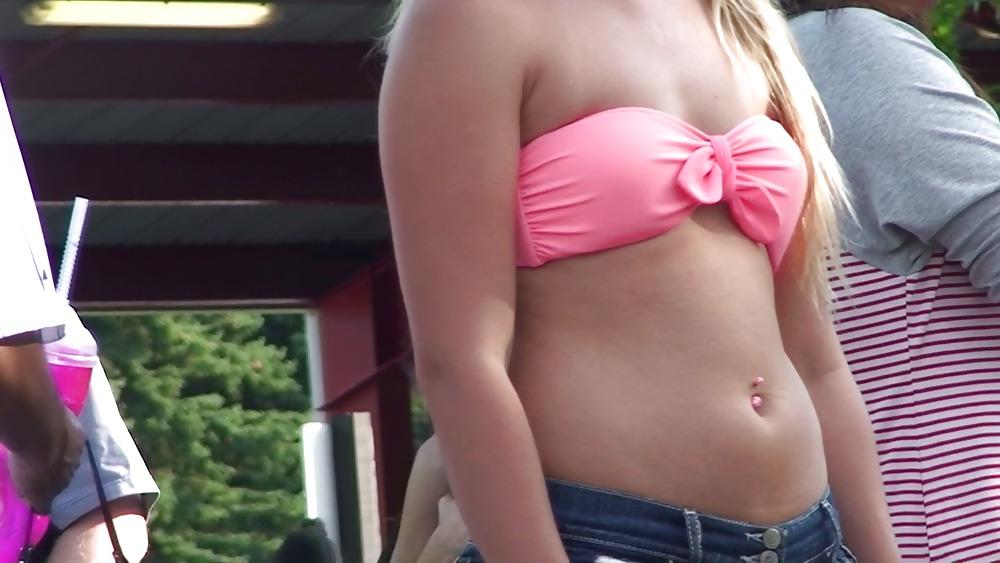 23P Candid Short Shorts