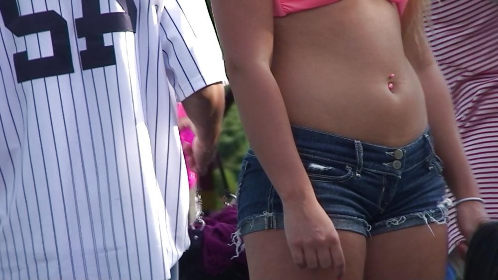 23P Candid Short Shorts