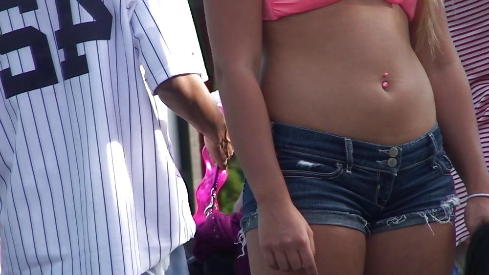 23P Candid Short Shorts
