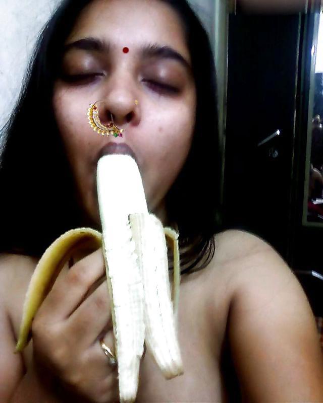 9P Eating Fruits, Showing My Tits Cunt and Asshole