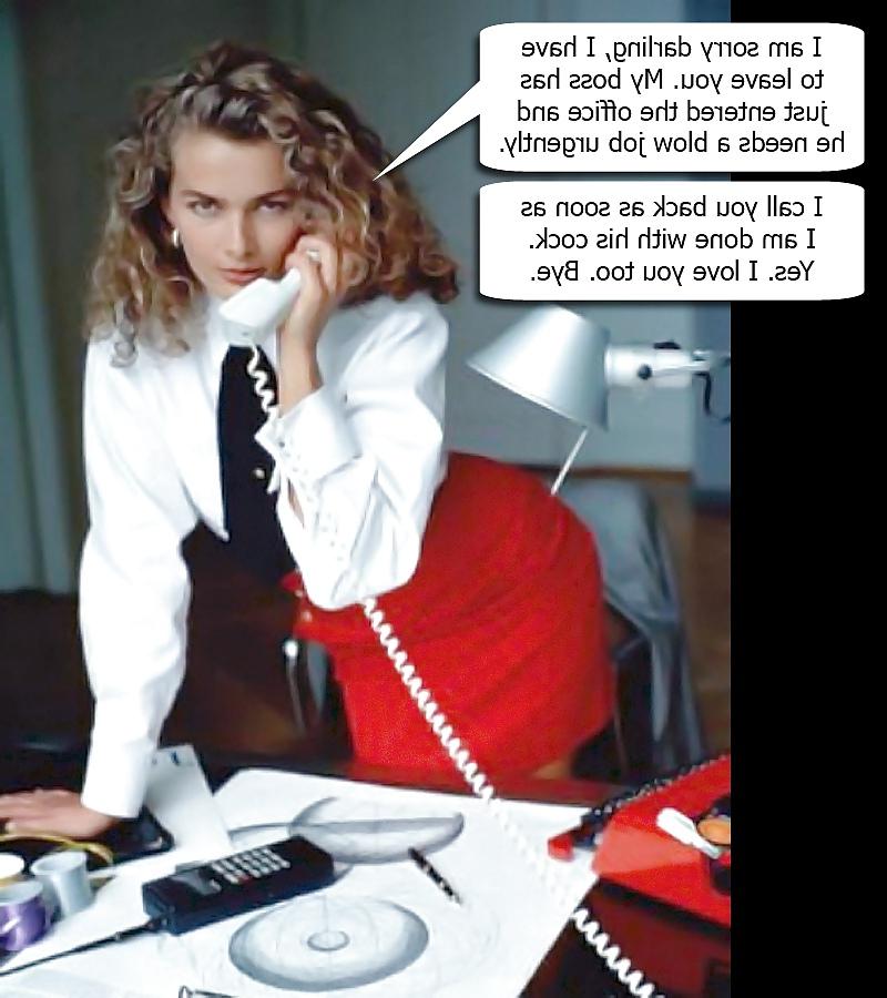 25P Office caption sluts. A bit of light hearted fun.