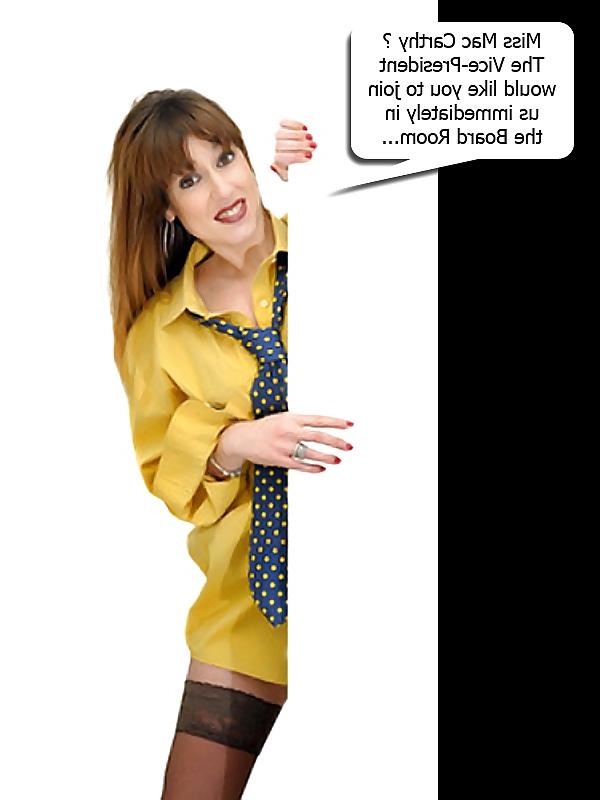 25P Office caption sluts. A bit of light hearted fun.