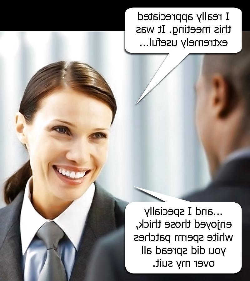 25P Office caption sluts. A bit of light hearted fun.
