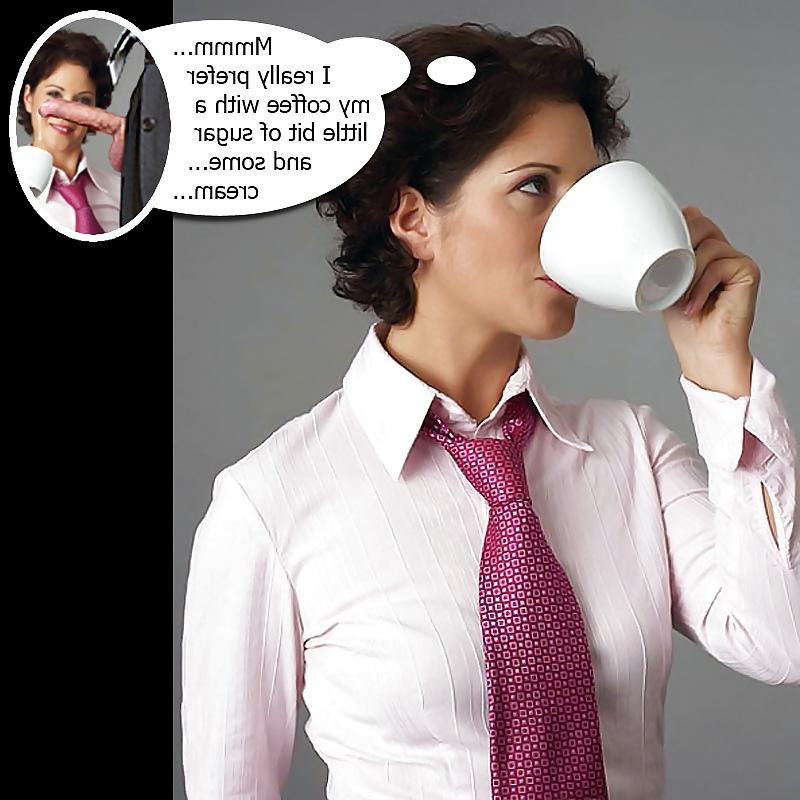 25P Office caption sluts. A bit of light hearted fun.