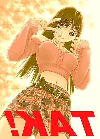 25P Cartoon schoolgirl