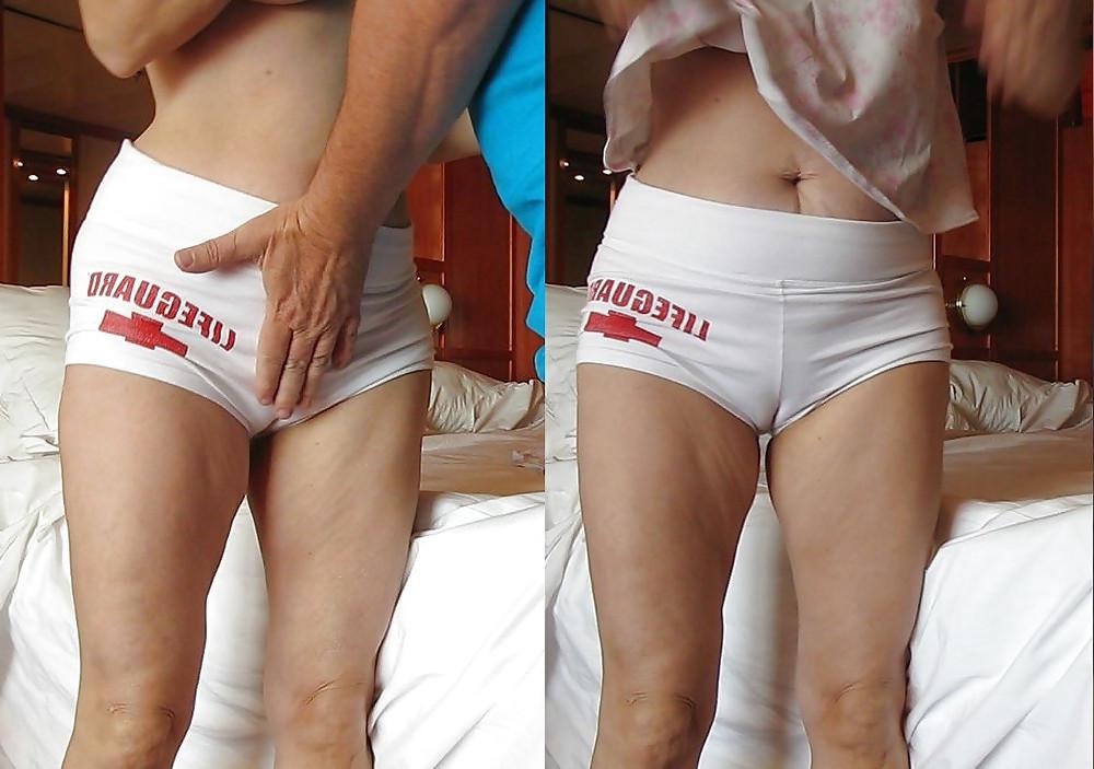 24P Fotze frisst Hose - cameltoe