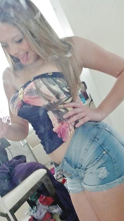 25P Cum over this Brazilian Blond Slut w Big Boobs