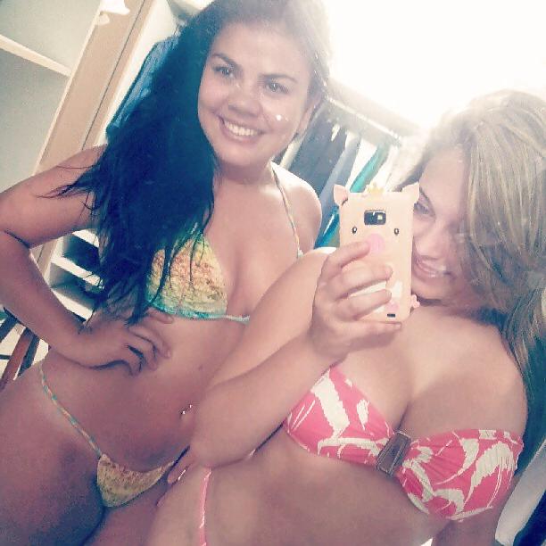25P Cum over this Brazilian Blond Slut w Big Boobs