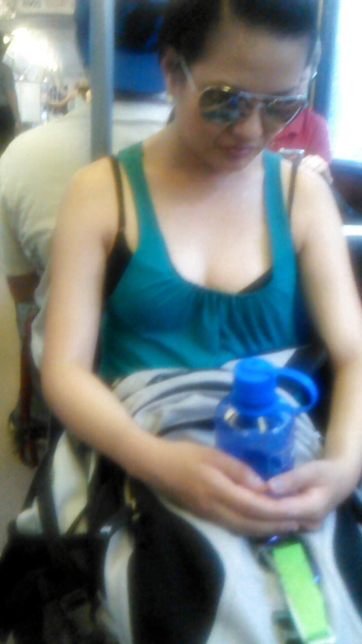 25P More voyeur pics on the train