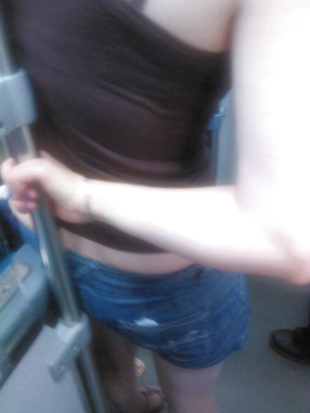 25P More voyeur pics on the train