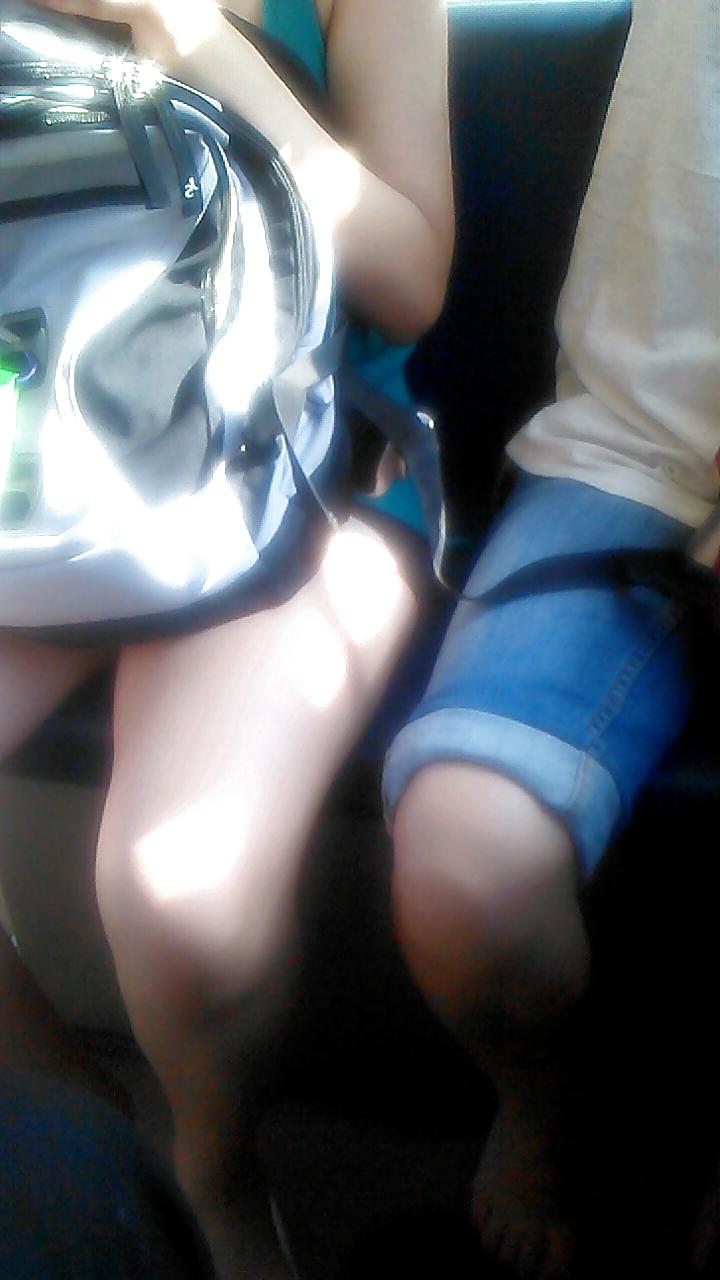25P More voyeur pics on the train
