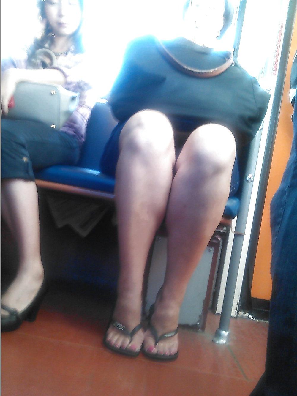 25P More voyeur pics on the train