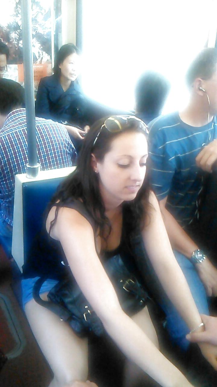 25P More voyeur pics on the train