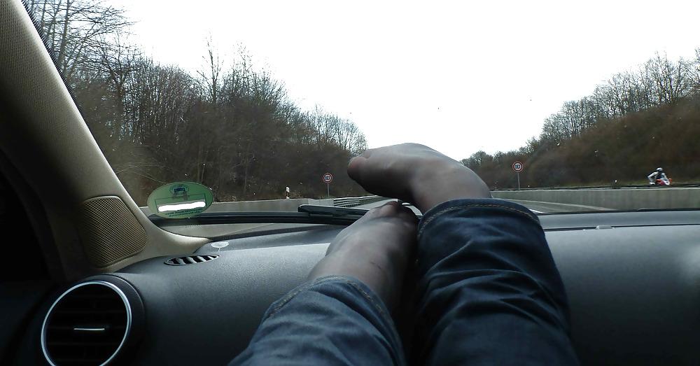 25P Car feet-pedal dumping