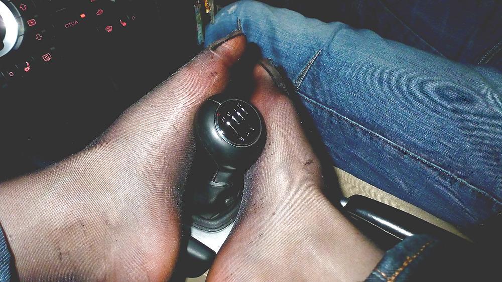 25P Car feet-pedal dumping