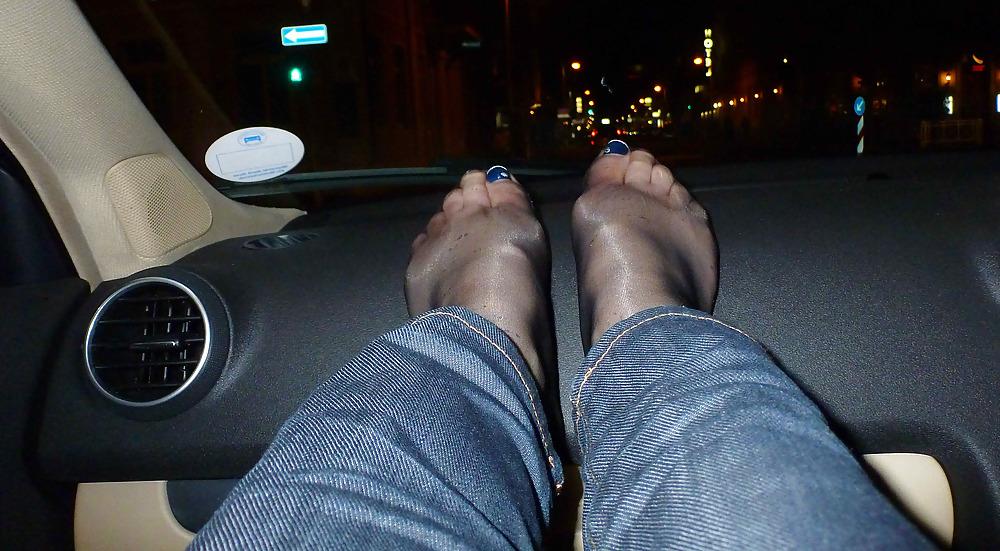 25P Car feet-pedal dumping