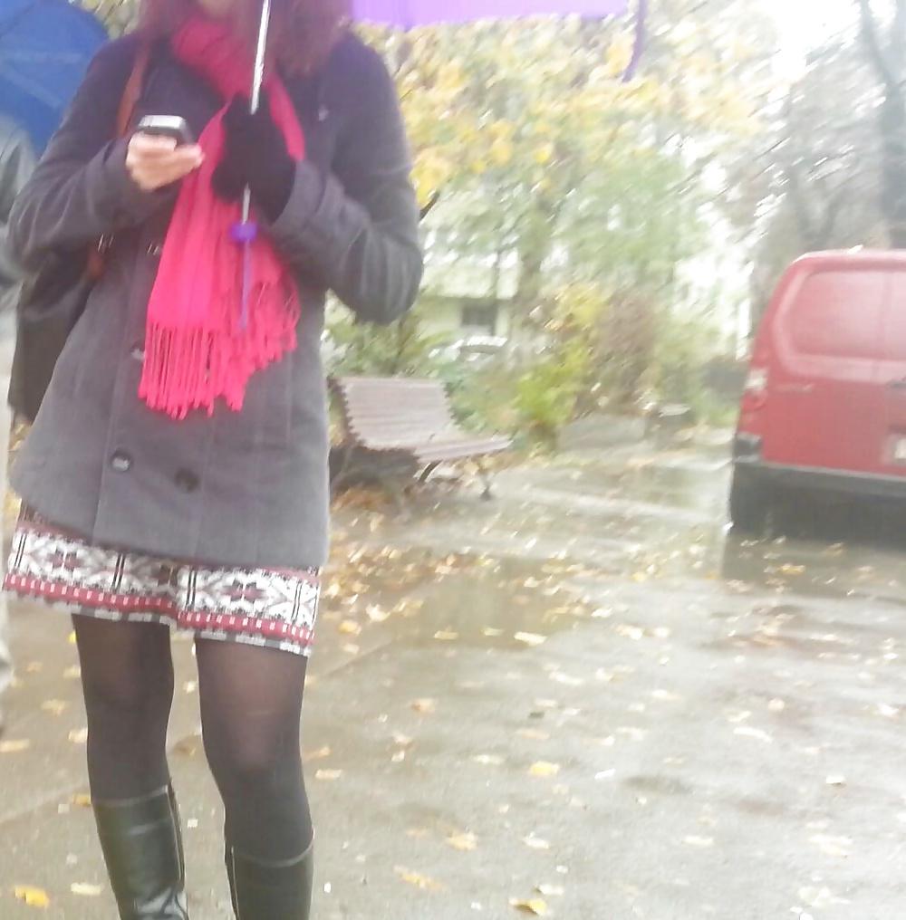 20P Spy old + young sexy nylon romanian
