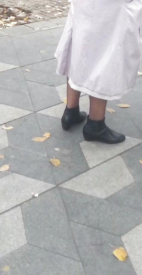 20P Spy old + young sexy nylon romanian