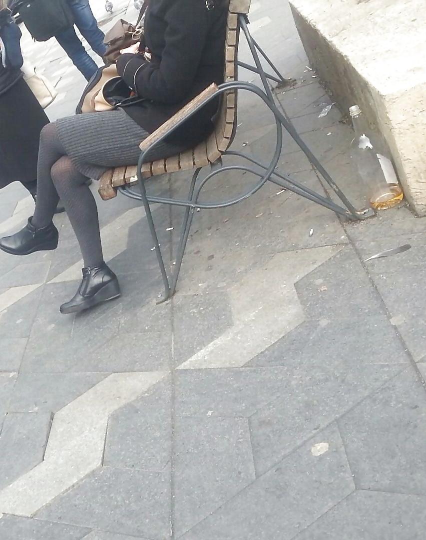 20P Spy old + young sexy nylon romanian