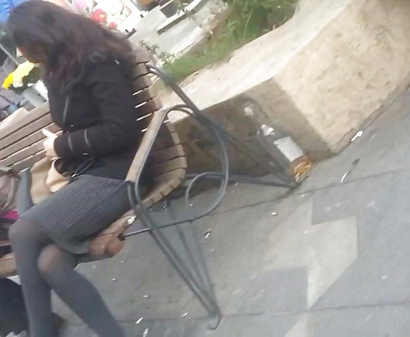 20P Spy old + young sexy nylon romanian