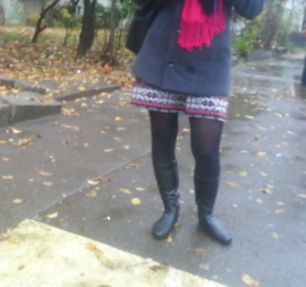 20P Spy old + young sexy nylon romanian