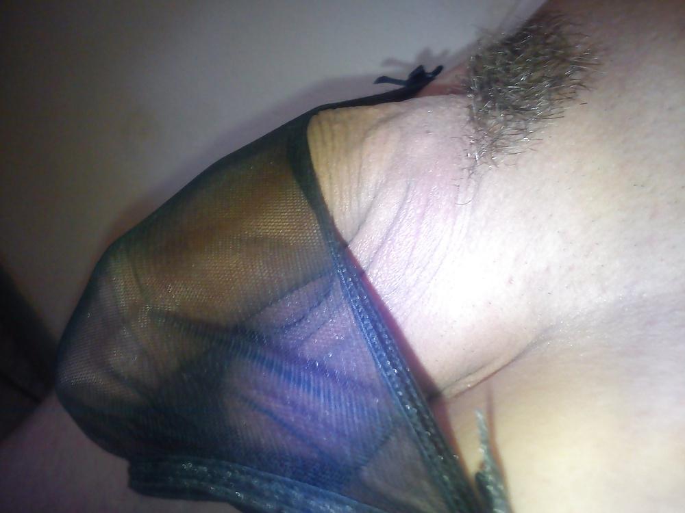 25P My Cock in shiny panties and more...