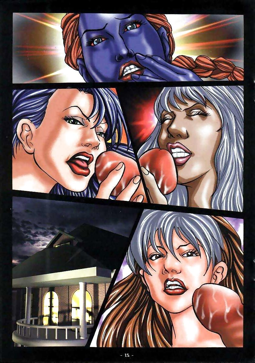 21P Porn cartoon XXX - LateX- MEN