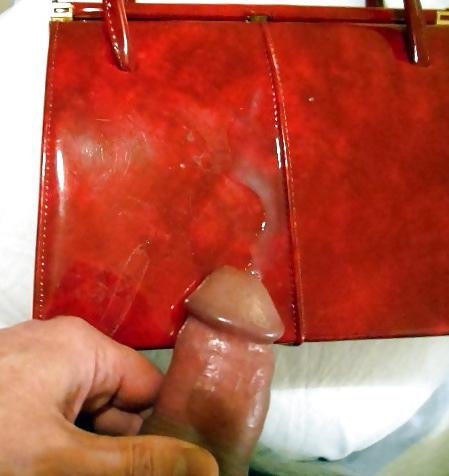 15P More sex with Vintage shiny handbags: