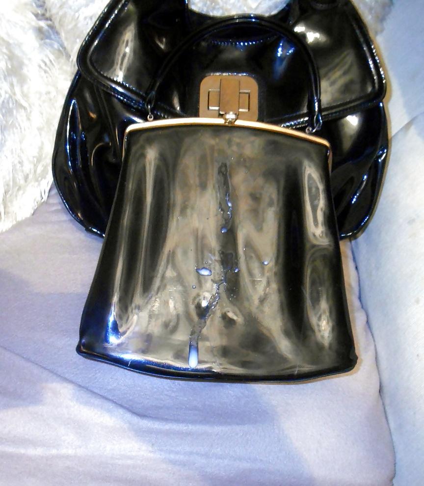 15P More sex with Vintage shiny handbags: