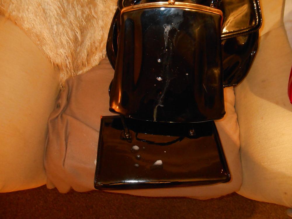 15P More sex with Vintage shiny handbags: