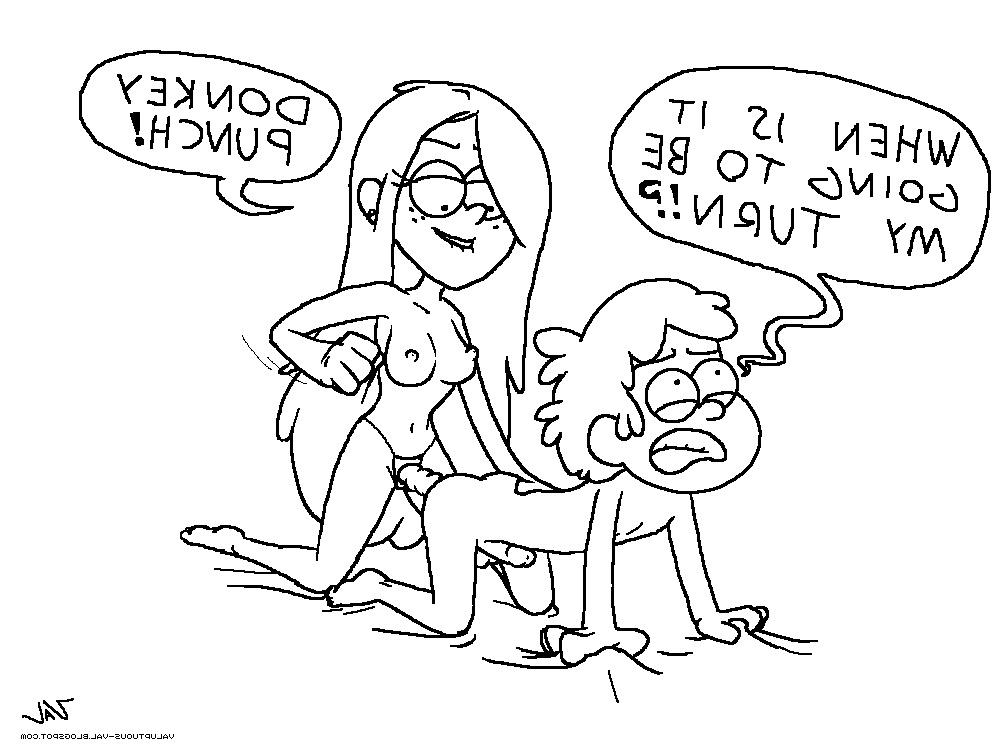 25P Strapon cartoon 2