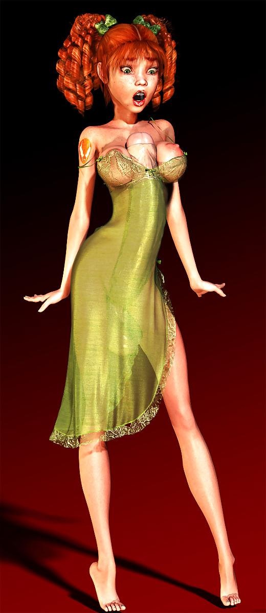 25P Some new 3D and photoshop futanari