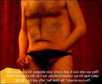17P Pleasuring myself over who's belly and tits?