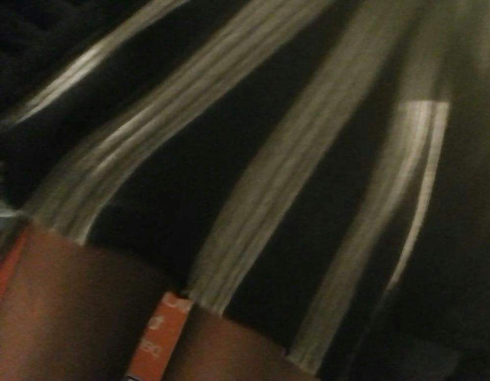 23P Spy sexy teens skirt and nylon romanian