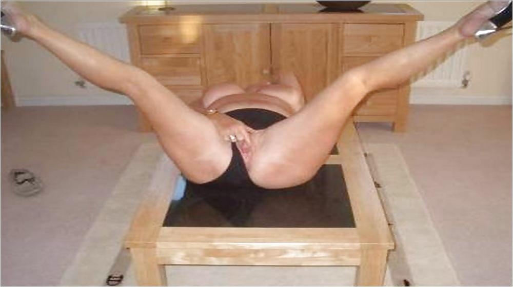 4P Blonde sexy whore wife for plenty of hot gang bang action