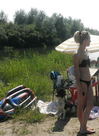 24P Spy old + young in picnic and fishing romanian