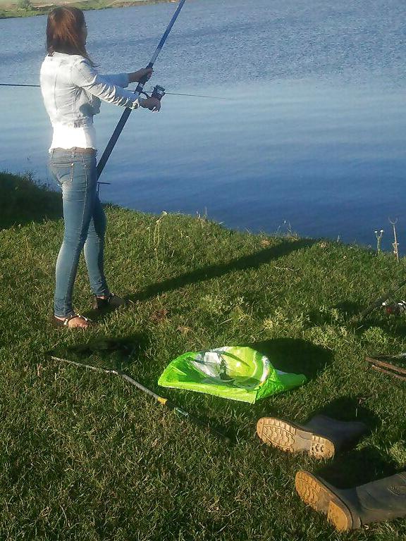 24P Spy old + young in picnic and fishing romanian
