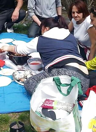 24P Spy old + young in picnic and fishing romanian