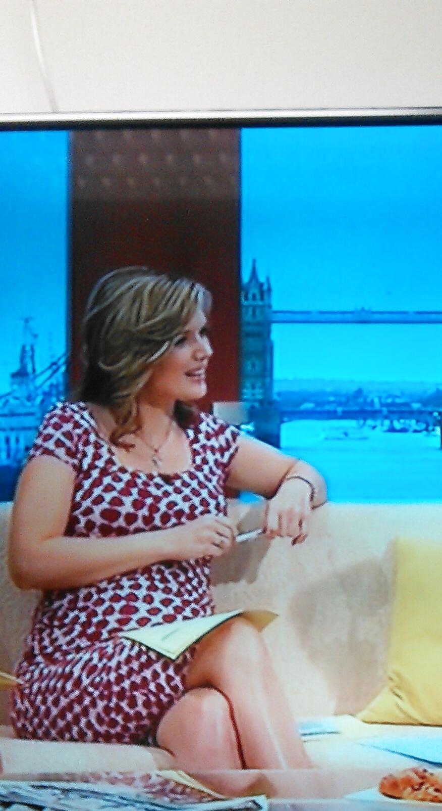11P Cum over Charlotte Hawkins (Pregnant)